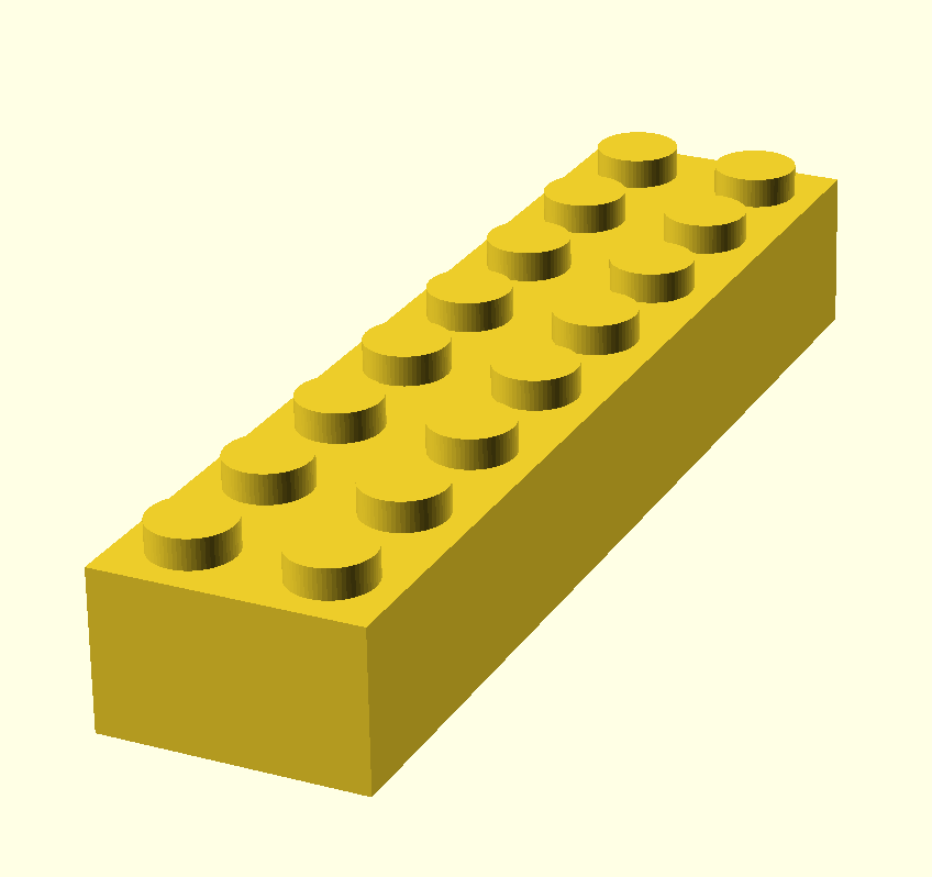 A construction toy like brick